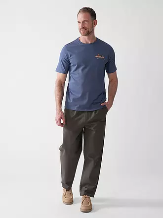 KNOWLEDGE COTTON APPAREL | Camiseta TEE KAJAK | blau
